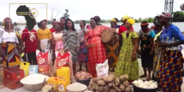 Regina Aviomoh Akhe cooking title ceremony | African Culture ” The documentary