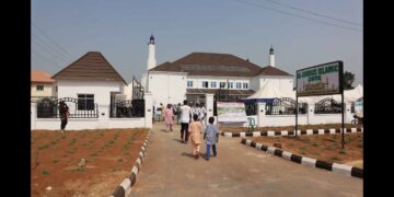 Al-Quddus Islamic Centre Commissioning built by Alhaji Abubakar Agbonoga located in Weppa