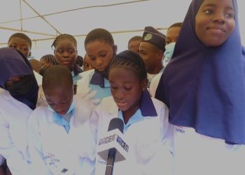 Students of AIRFORCE SECONDARY SCHOOL display ingenuity at their science exhibition
